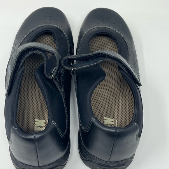 Woman’s Drew Rose Black Leather Mary Jane‎ Orthopedic Comfort Shoes Sz 8 Wide - Picture 5 of 7